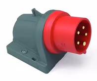 Prise machine CEE 16A 5P 400V IP44 92x94 QC IQ · réf. B0024675