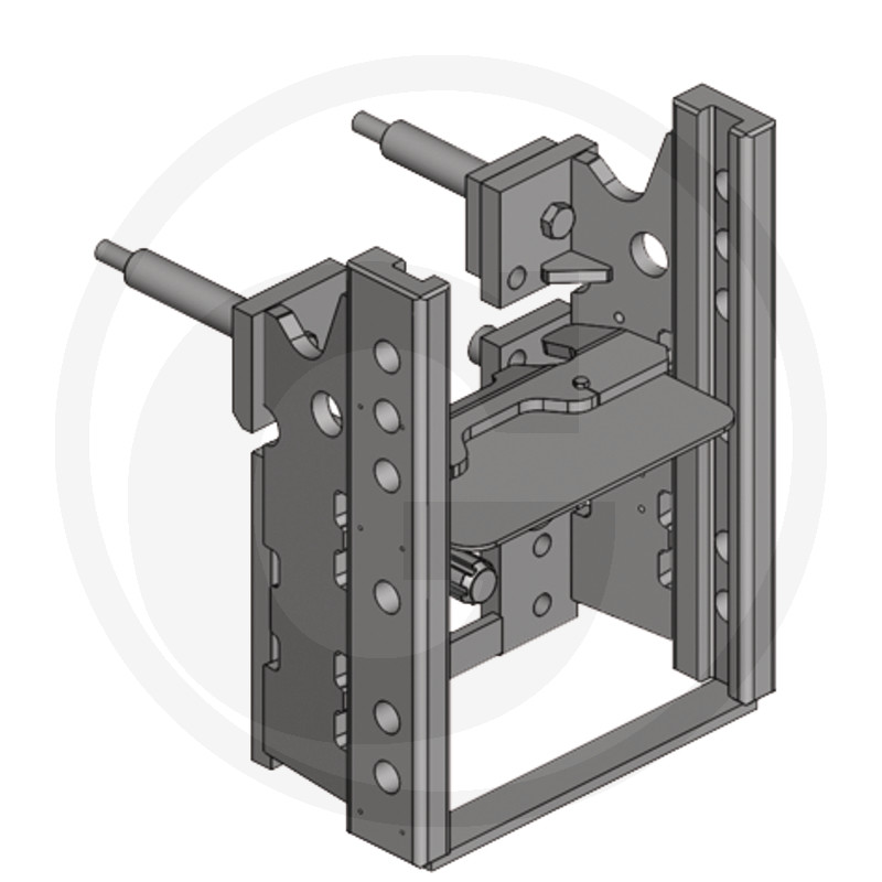 Scharmüller Support d'attelage avec glissières · réf. 77700146150
